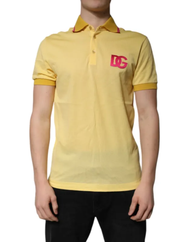 Cotton Logo Collared Polo T-shirt