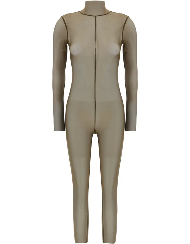 Bicolor Polyamide Jumpsuit