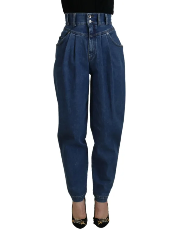 High-waisted Jeans