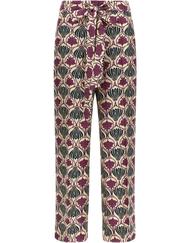 Silk Casual Pants