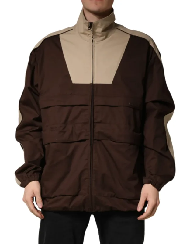 Cotton Zip Windbreaker Jacket