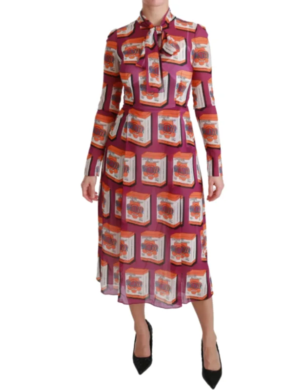 Silk A-line Gown Dress