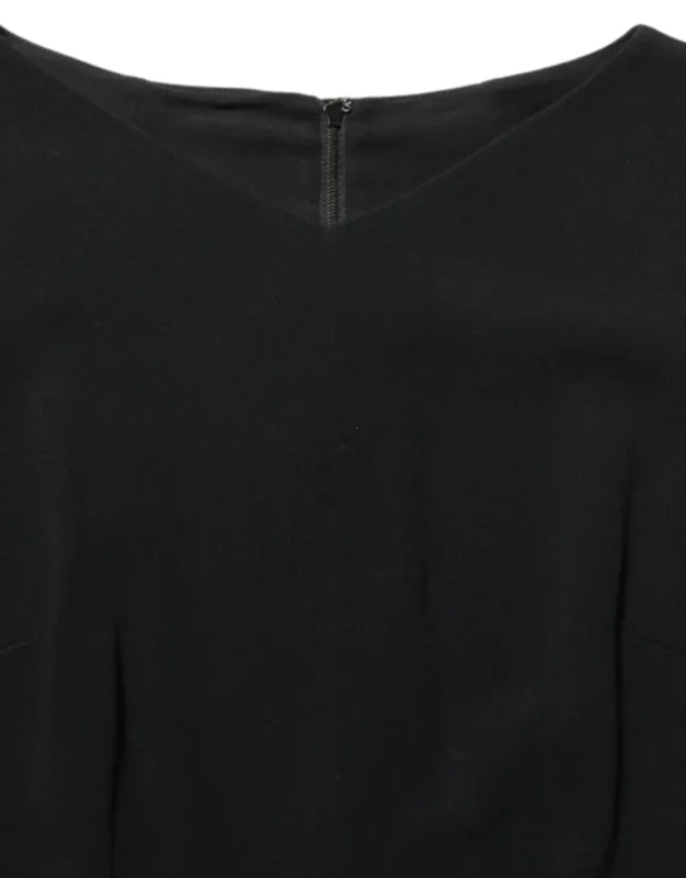 Viscose Short Sleeve A-line Midi Dress