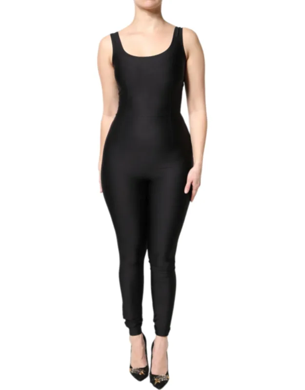 Sleeveless Bodycon Jumpsuit Dress