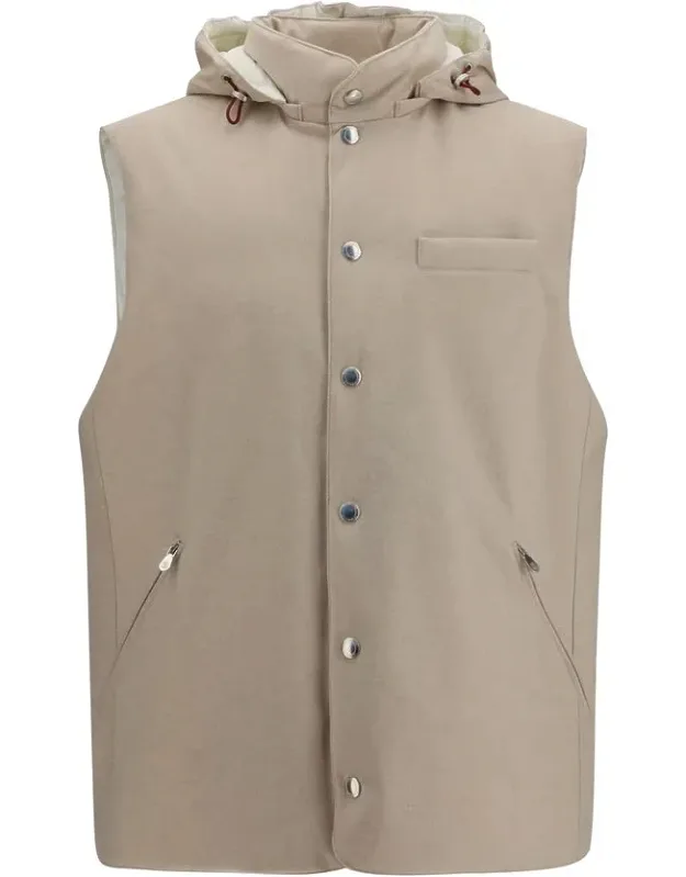 Wool Sleeveless Jacket