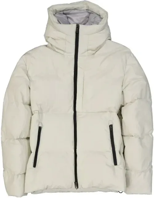 White Polyamide Shell Jacket