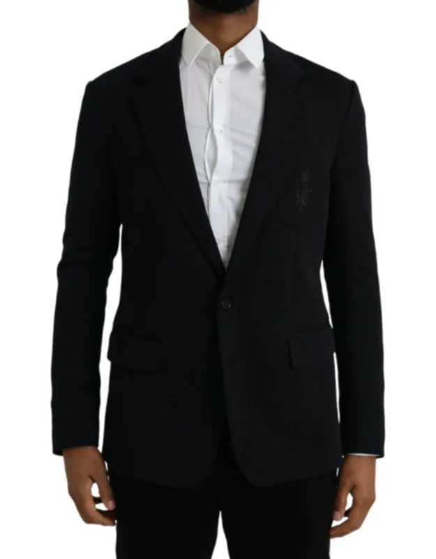 Wool Single Breasted Coat Blazer