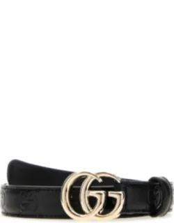 Leather Gg Marmont Belt