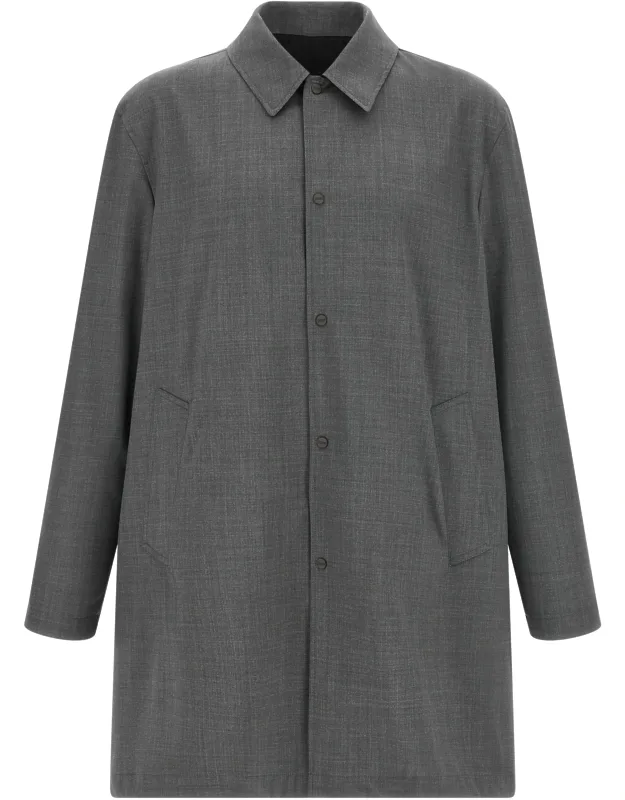 Multicolor Polyester Coat