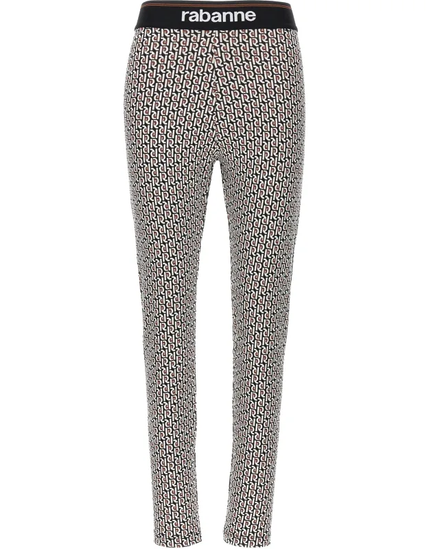 Multicolor Viscose Leggings