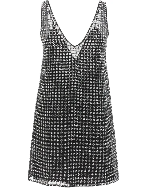 Silk Short Dress