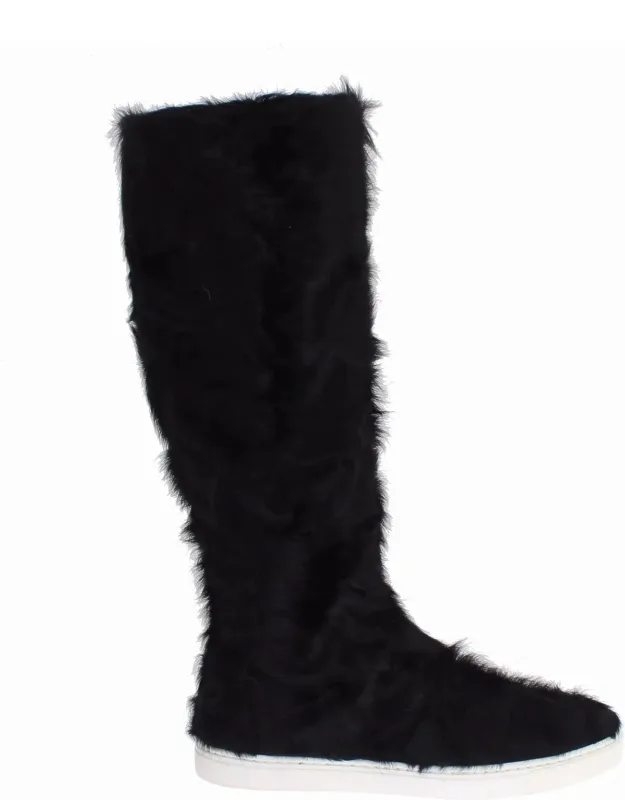 Xiangao Lamb Fur Leather Boots