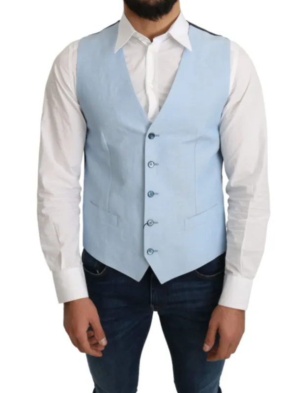 Viscose Stretch Formal Coat Vest