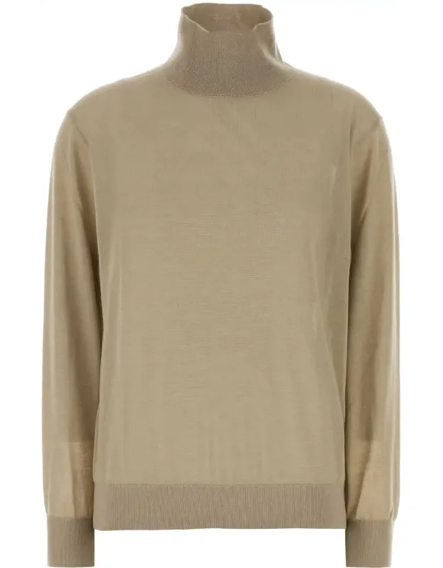 Cappuccino Cashmere Blend Orly Sweater