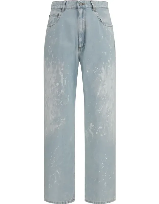 Cotton Straight-leg Jeans