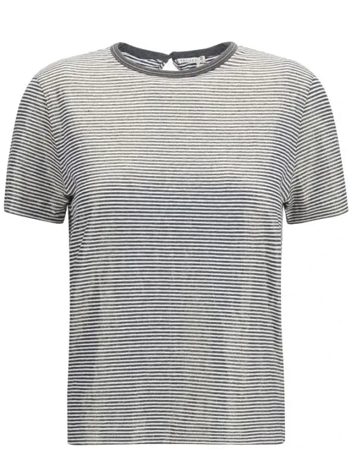 Multicolor Linen T-shirt