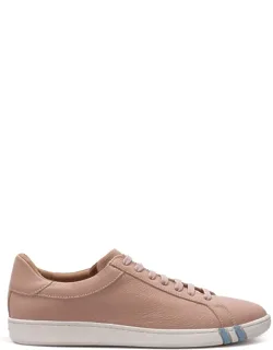 Leather Low Top Sneakers