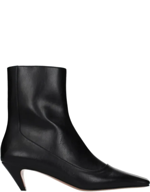 Leather Ankle Boots