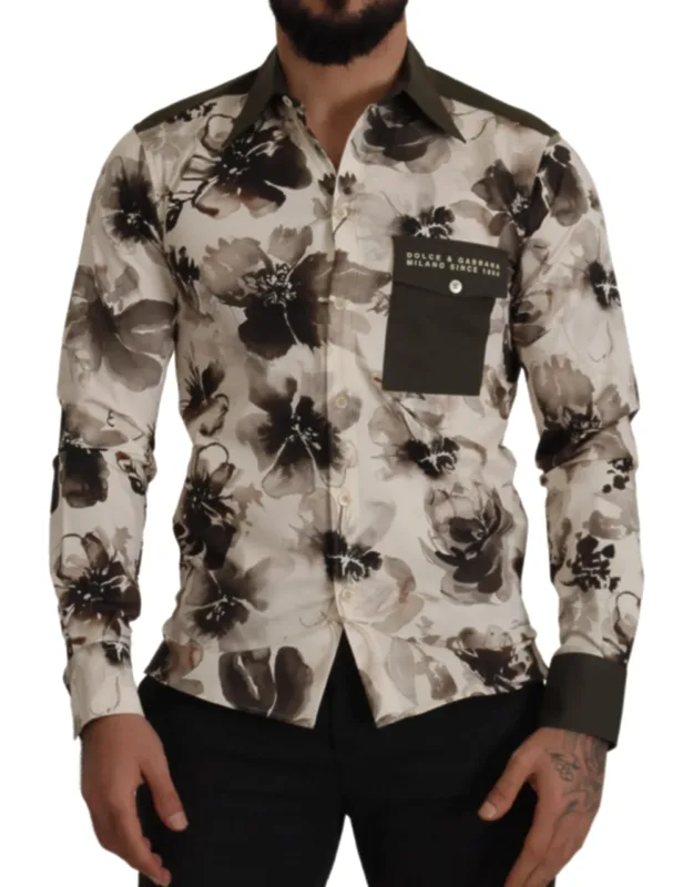 Floral Cotton Stretch Exclusive Shirt