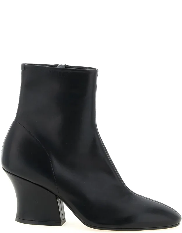 Calfskin Ankle Boots