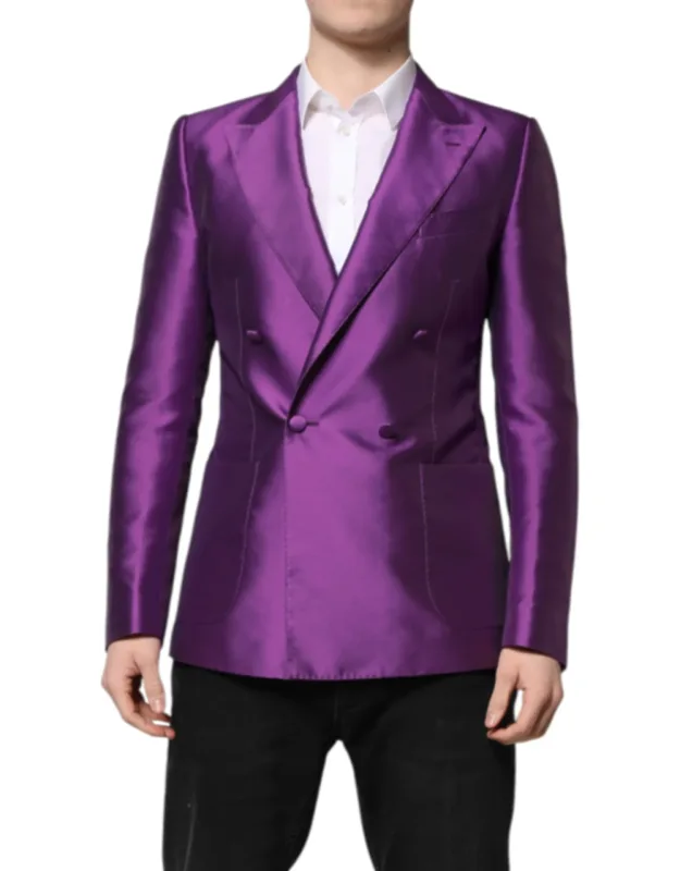 Double Breasted Suit Coat Blazer