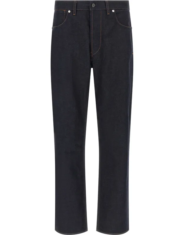 Cotton Straight-leg Jeans