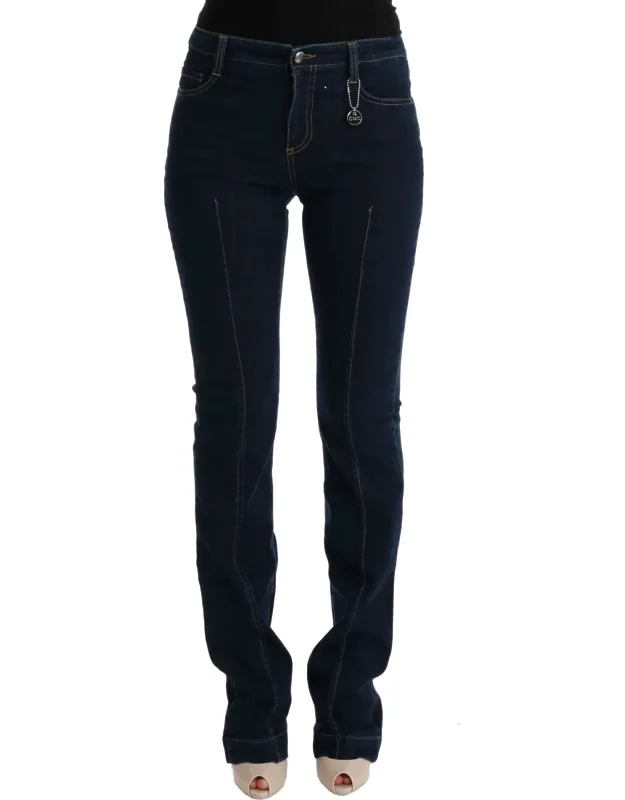 Cotton Bootcut Flared Jeans