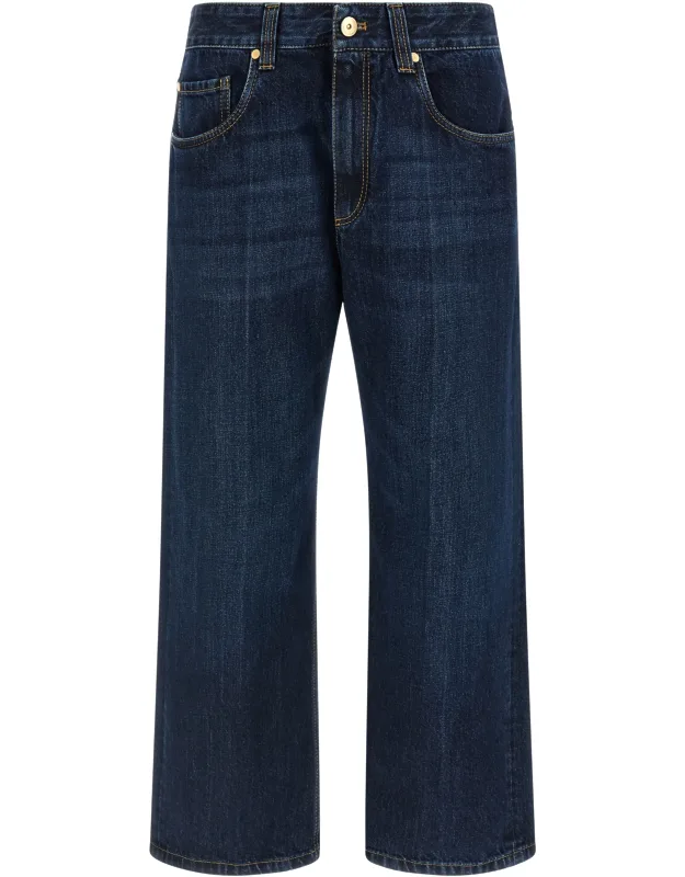 Cropped Jeans
