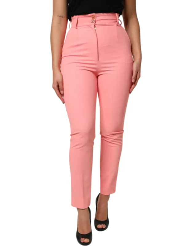 High Waist Dress Tapered Pants
