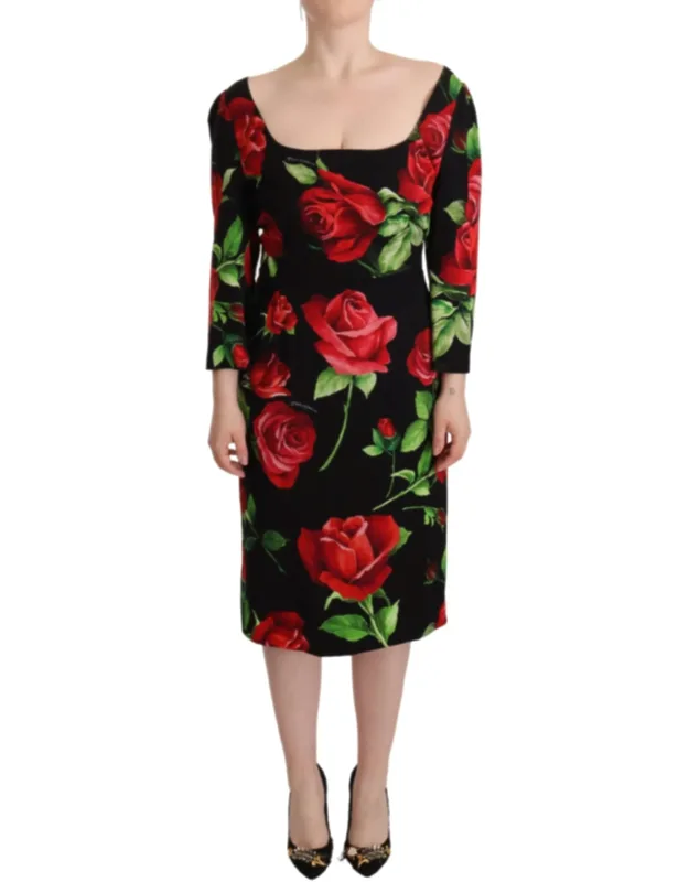 Sheath Stretch Silk Dress