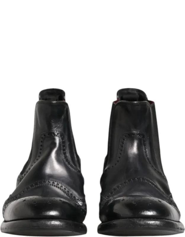 Leather Ankle Boots