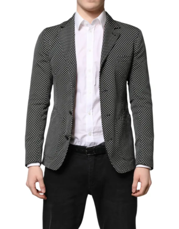 Patterned Suit Coat Blazer