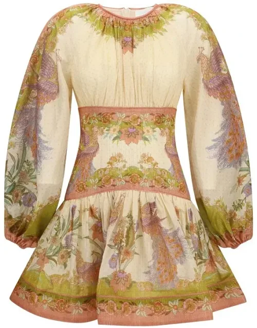 Multicolor Cotton Casual Dress