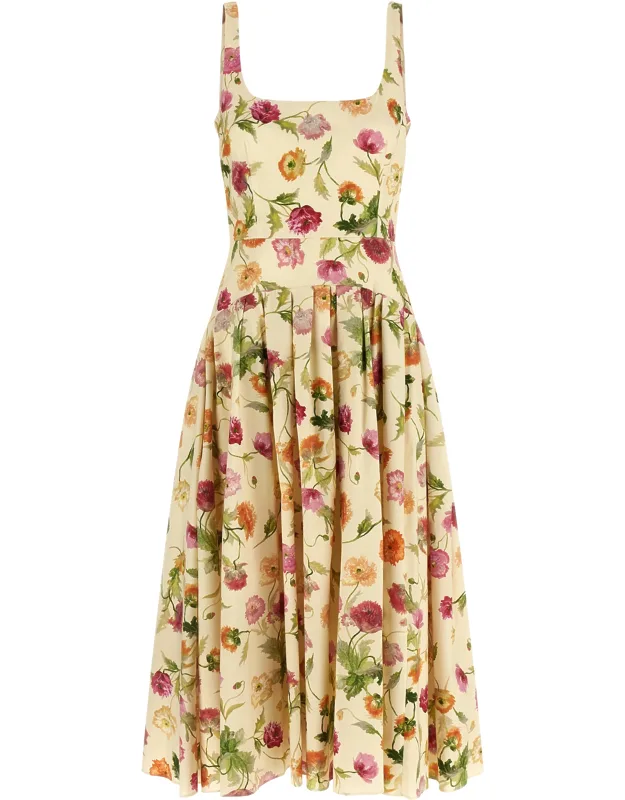 Cotton Midi Dress
