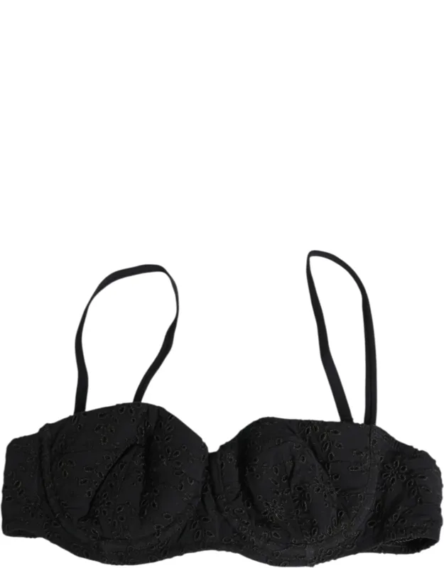 Embroidered Underwire Bra