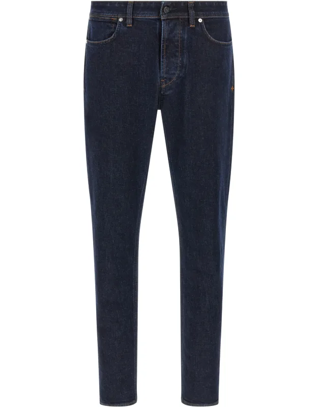 Cotton Straight-leg Jeans