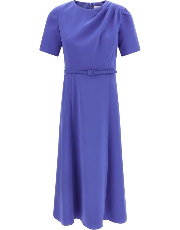 Polyester Midi Dress