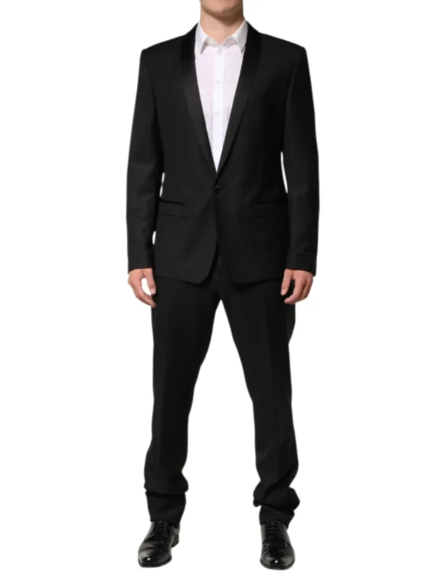 Wool Single Breasted 2 Piece Suit