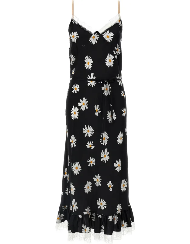 Silk Midi Dress