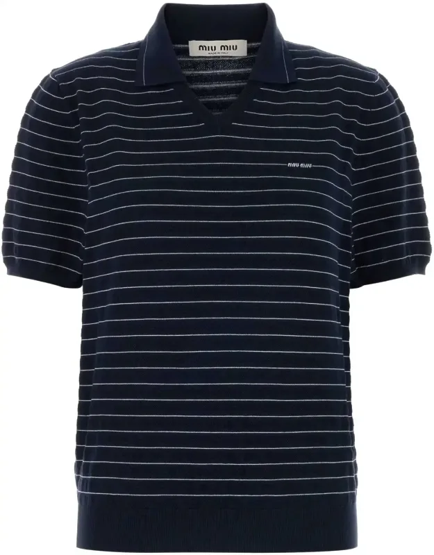Embroidered Cotton Polo Shirt