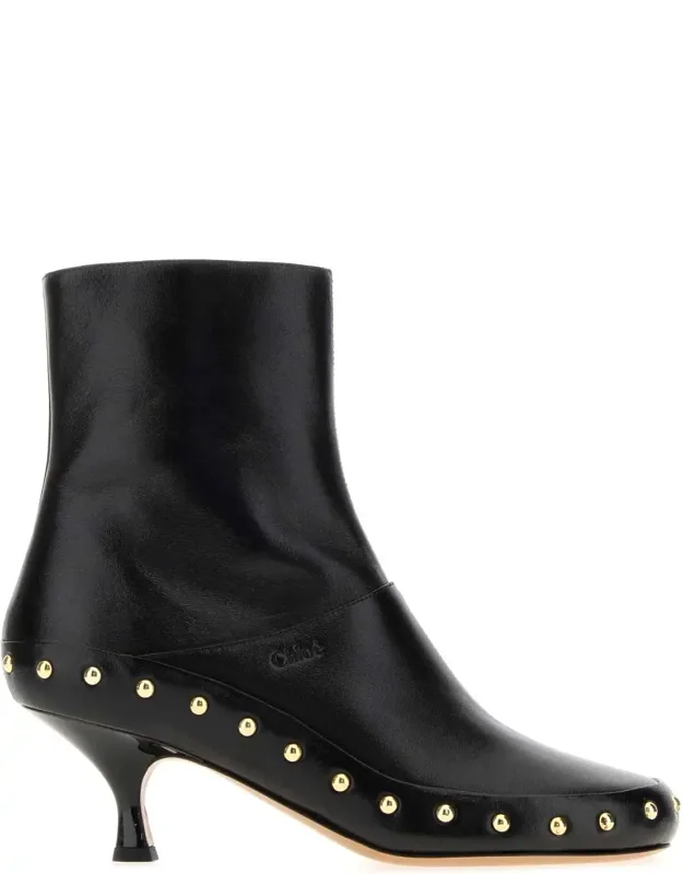 Leather Ankle Boots