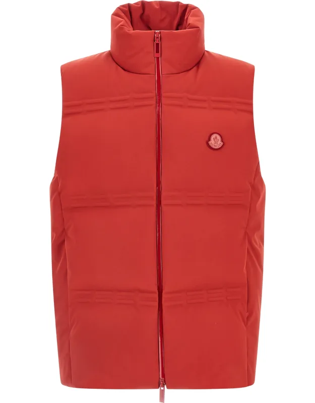 Multicolor Polyamide Sleeveless Jacket