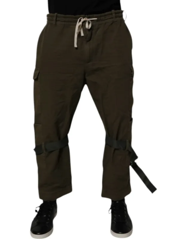 Cotton Stretch Cargo Pants