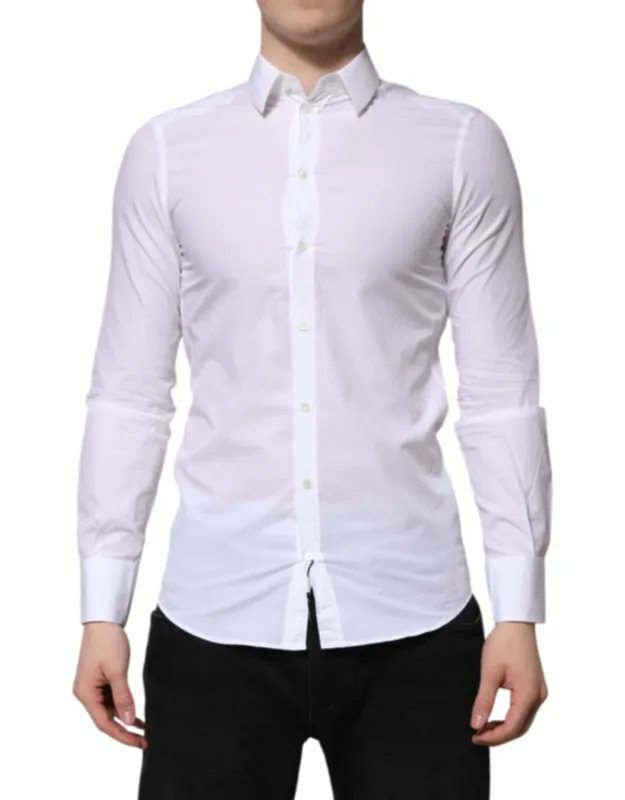 Cotton Martini Long Sleeve Dress Shirt