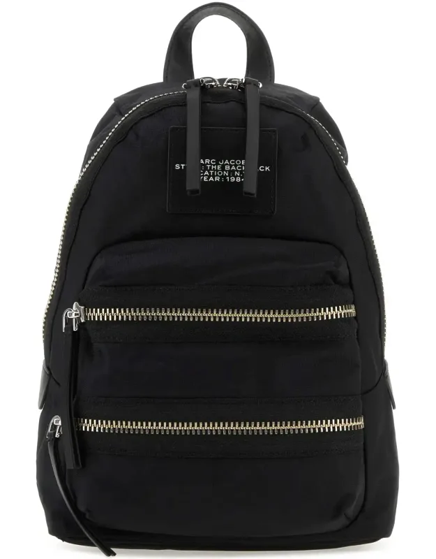 Nylon Biker Medium Backpack