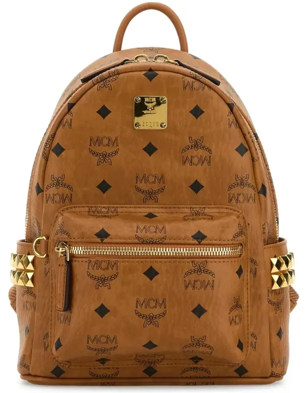 Printed Canvas Mini Stark Backpack