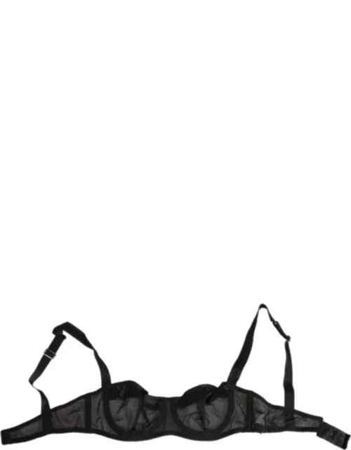 Sheer Mesh Underwire Bra