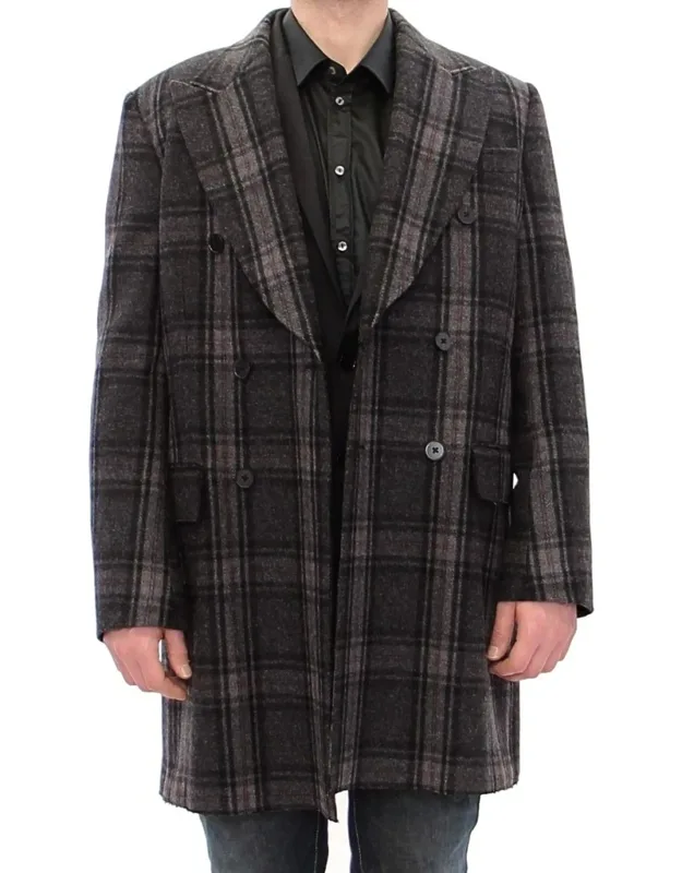 Double Breasted Coat Jacket