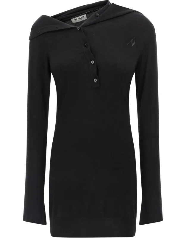 Virgin Wool Short Dress