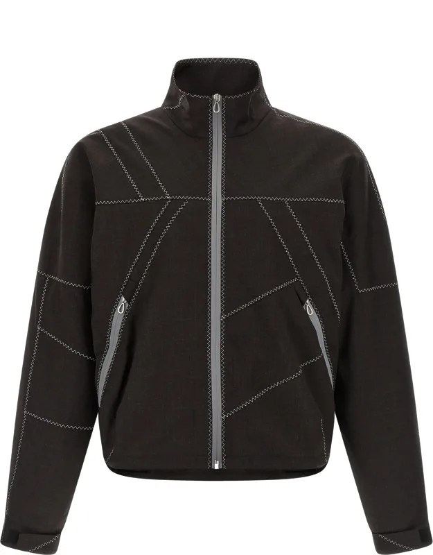 Virgin Wool Full-length Jacket